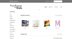 Desktop Screenshot of funroomsforkids.com